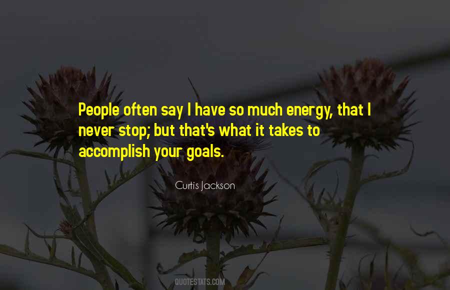 Goals That People Quotes #664543