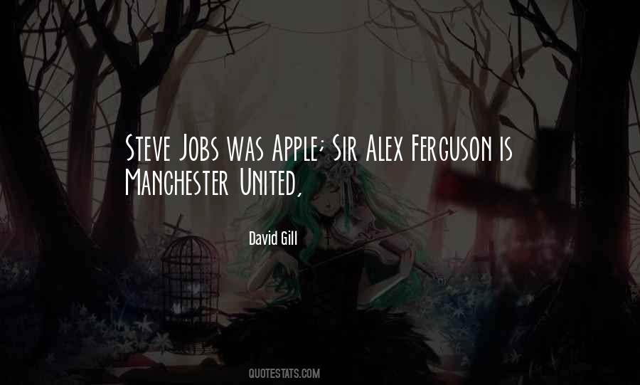 Quotes About Manchester United #1467512