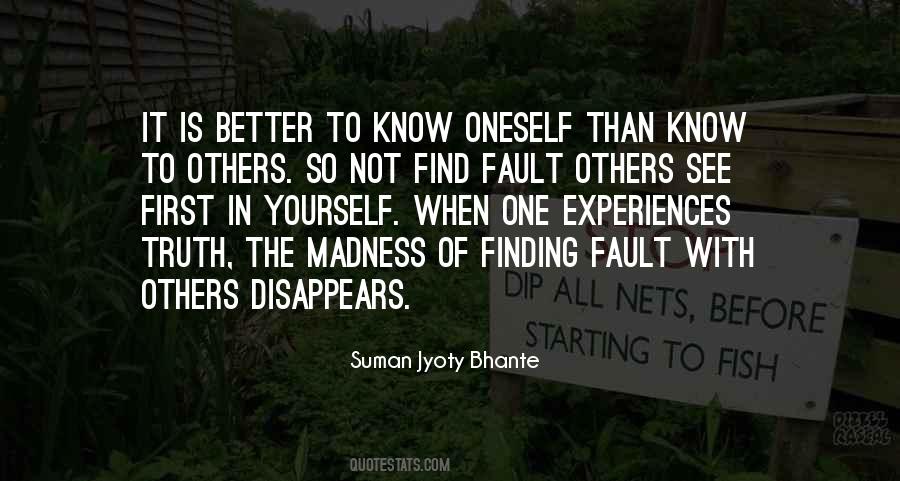 Quotes About Finding Fault In Others #180881