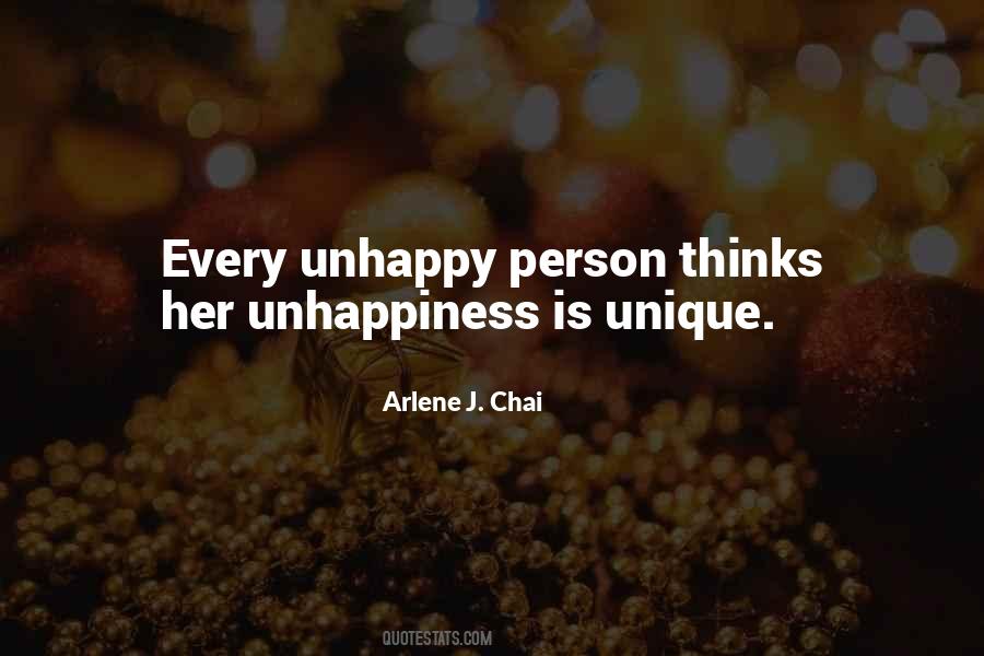 Quotes About Unhappy Person #1157483