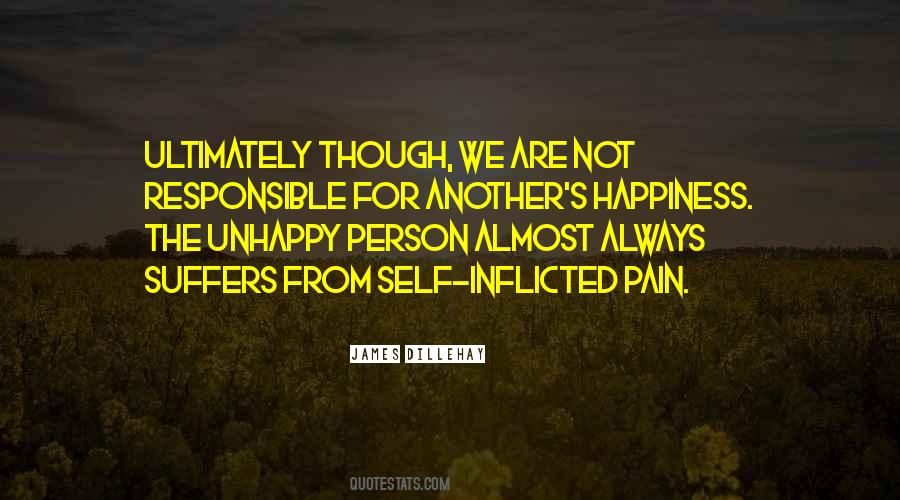 Quotes About Unhappy Person #1530986