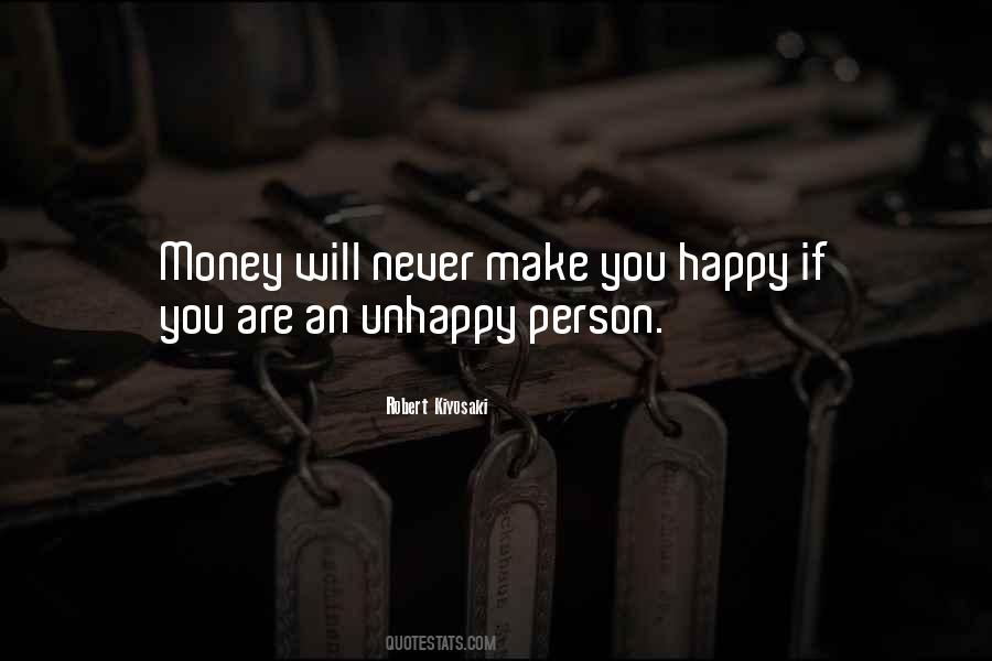 Quotes About Unhappy Person #1752757