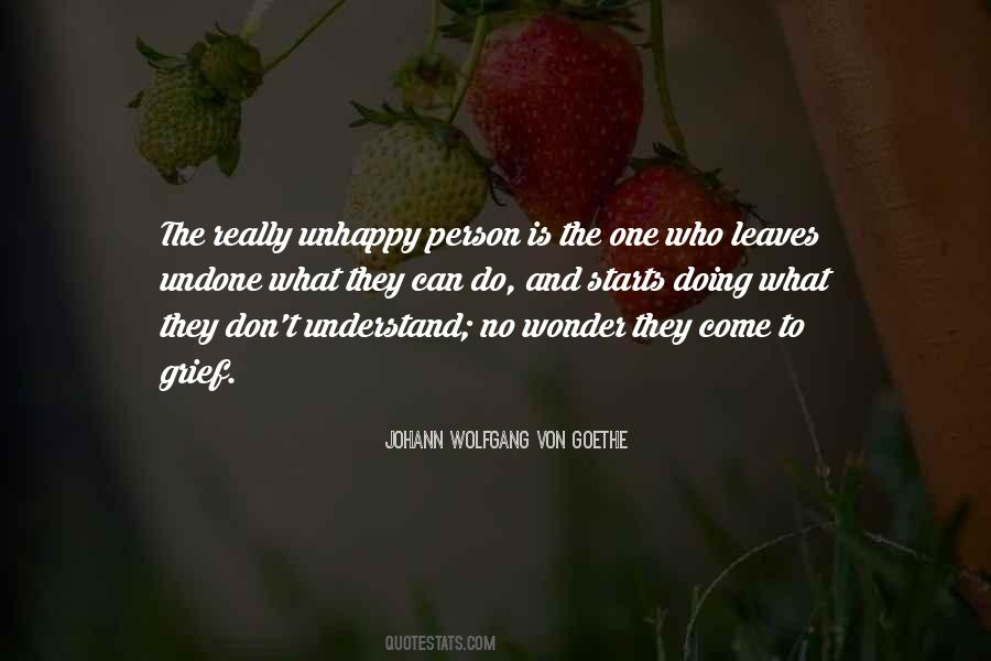 Quotes About Unhappy Person #623901