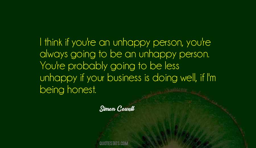 Quotes About Unhappy Person #67318