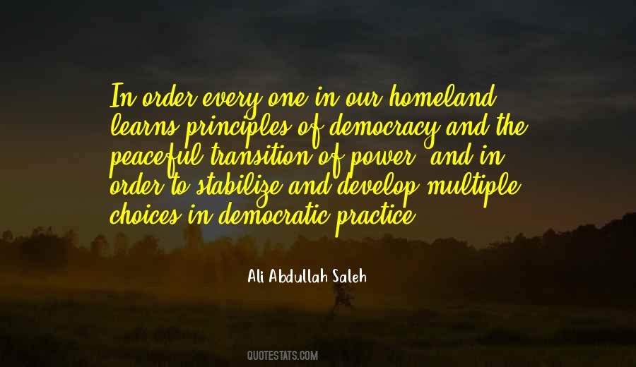 Quotes About Democratic Principles #1056891