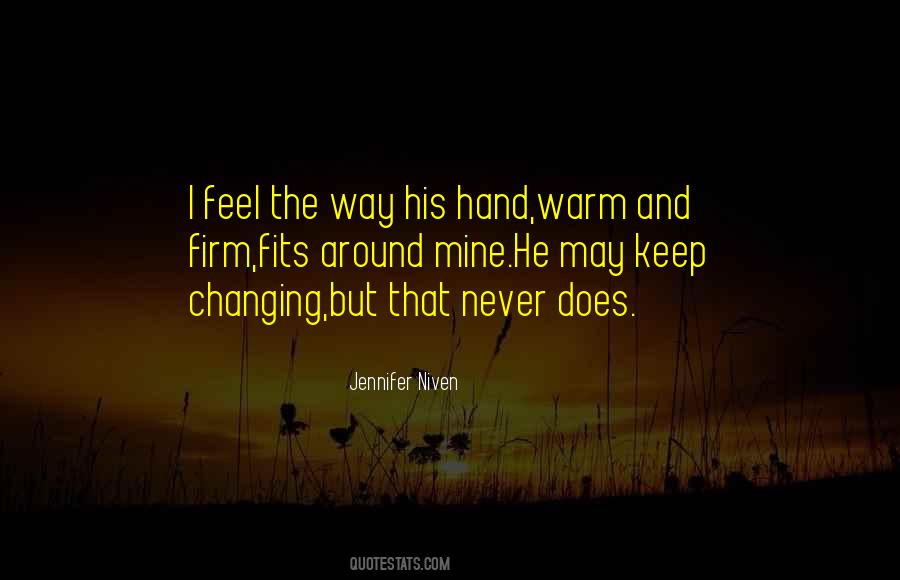 Firm Hand Quotes #906161
