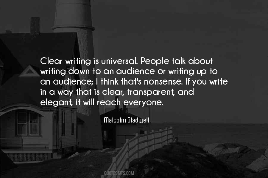 Quotes About Transparent People #1276242