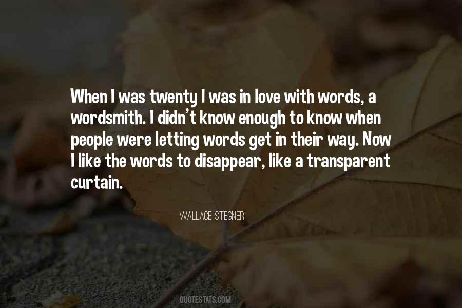 Quotes About Transparent People #1284718