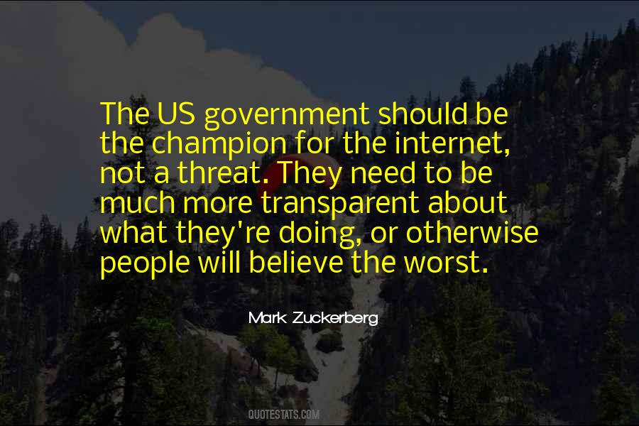 Quotes About Transparent People #519013