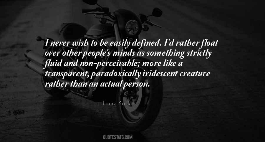 Quotes About Transparent People #651182