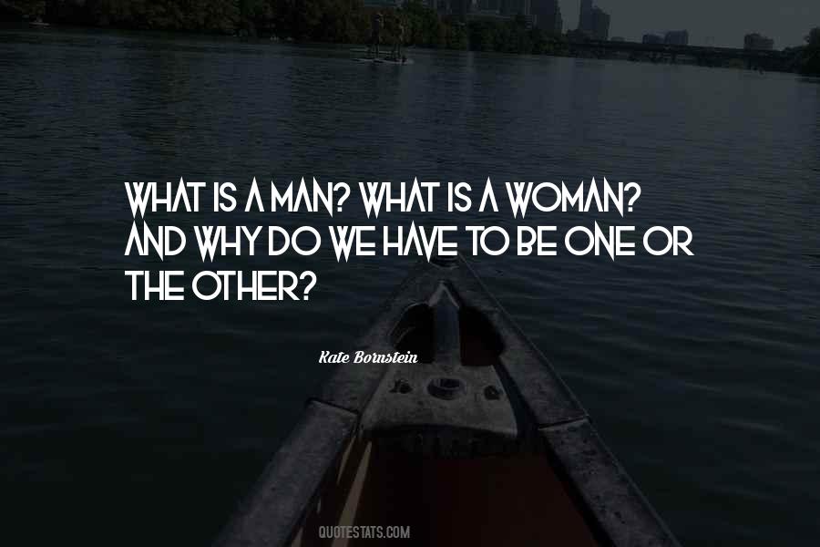 Quotes About One Man Woman #215384