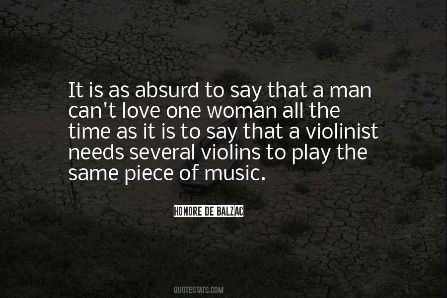 Quotes About One Man Woman #229848