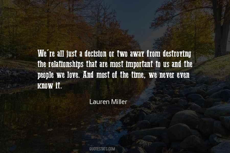 Quotes About Destroying Relationships #452513