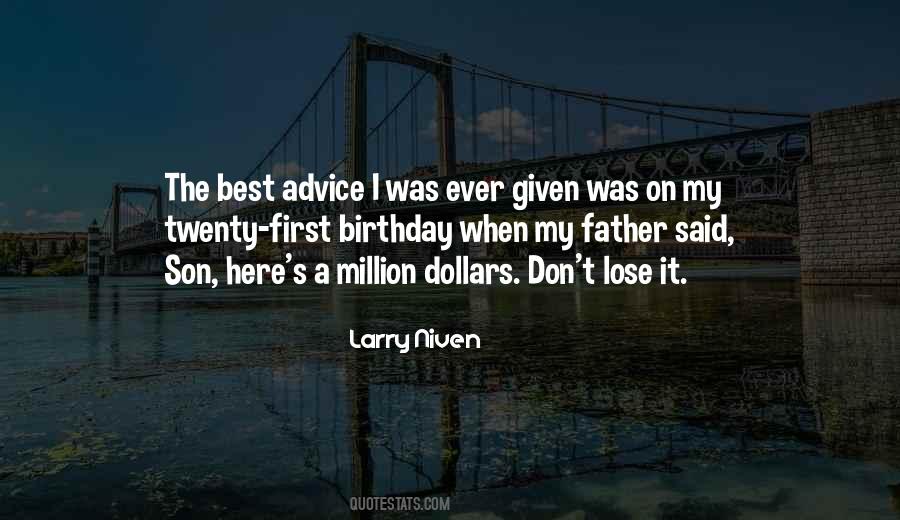 Quotes About A Million Dollars #1225586