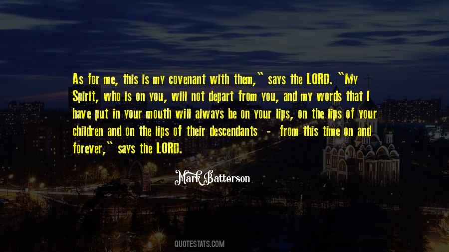 Quotes About Covenant #1032045