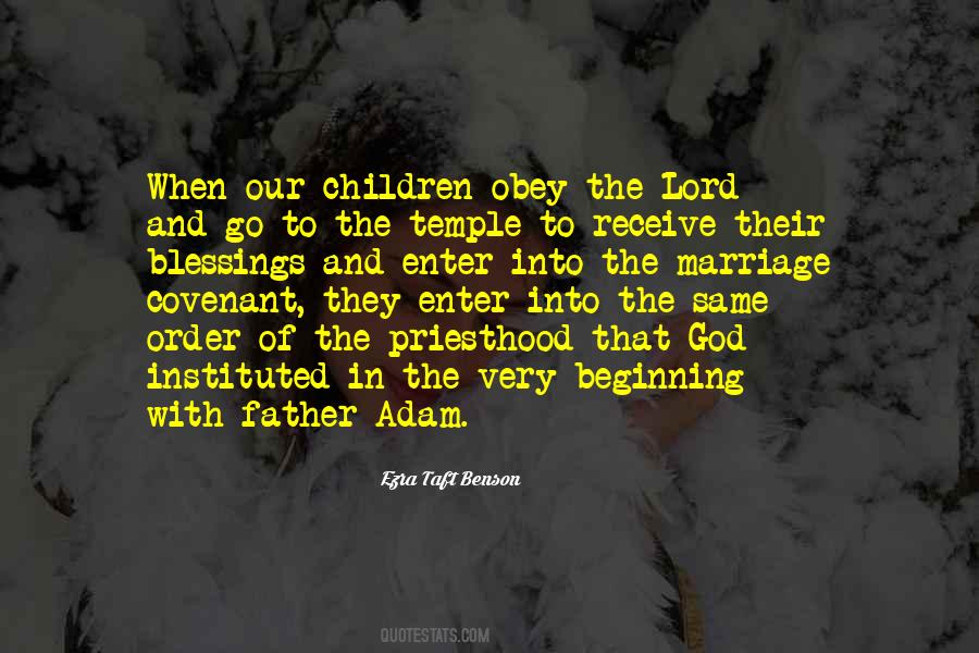 Quotes About Covenant #620155