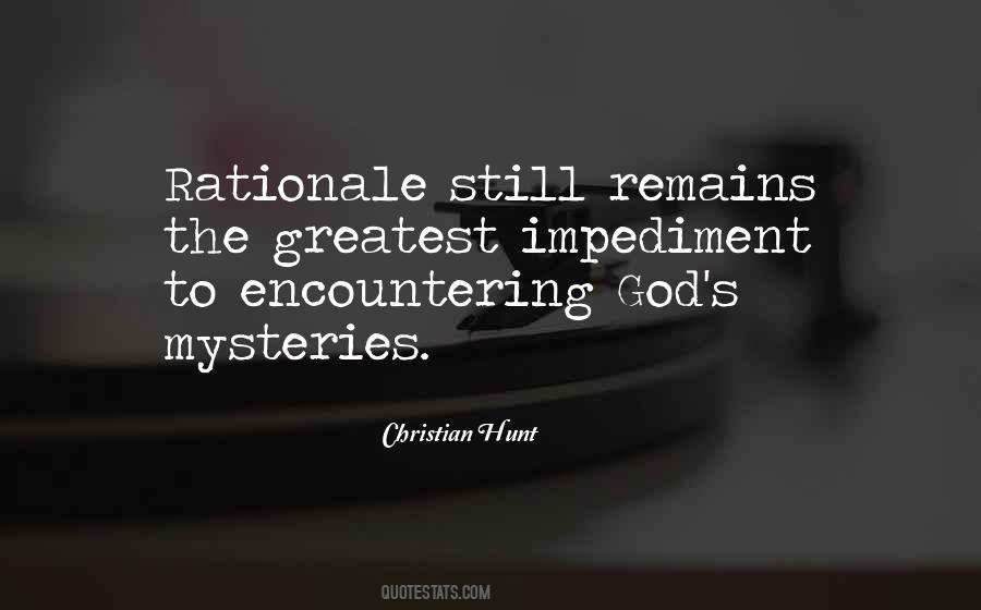 Quotes About Encountering God #216246