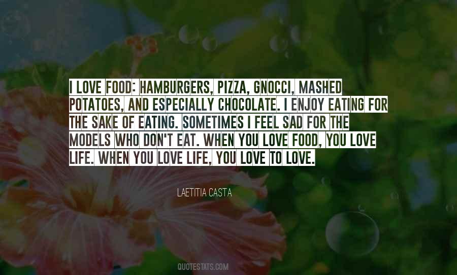 Food Life Quotes #34579
