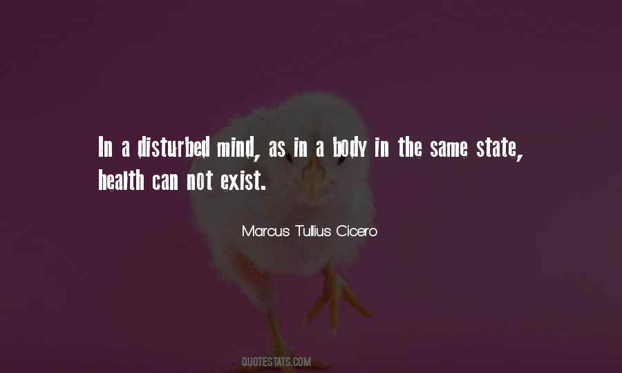 Quotes About Disturbed Mind #1814461