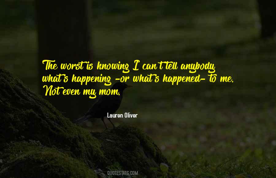 Quotes About Not Knowing Me #133742