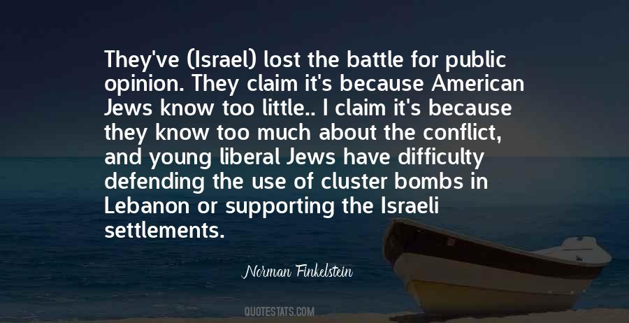 Quotes About Israeli Settlements #1303991