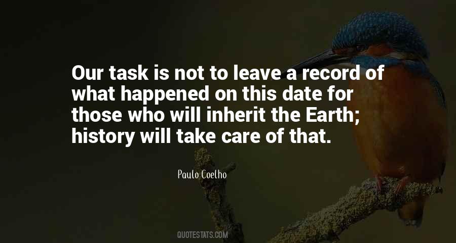 Care For The Earth Quotes #1624130