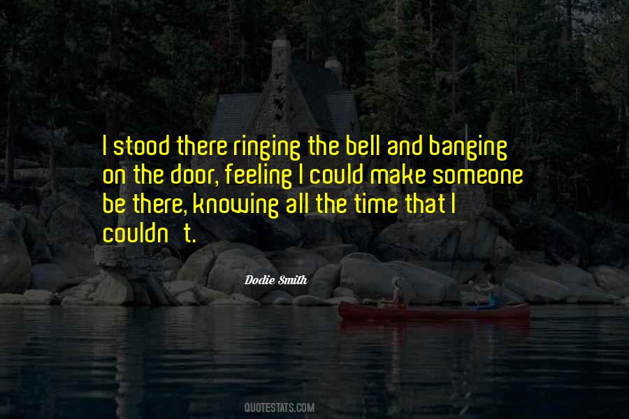Quotes About Ringing A Bell #1080073