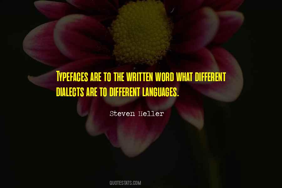 Quotes About Different Languages #1264394