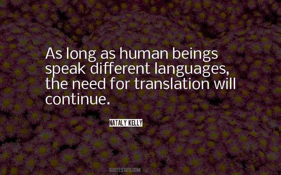 Quotes About Different Languages #1369657