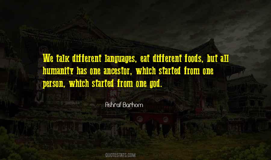 Quotes About Different Languages #504972