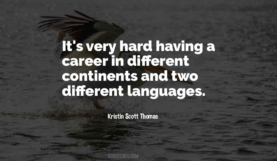 Quotes About Different Languages #776045