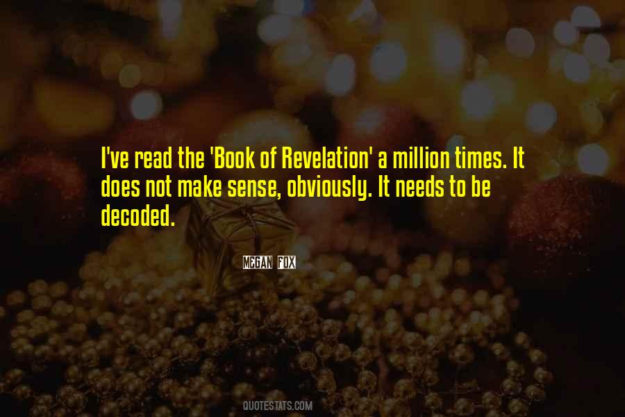 Quotes About Revelation #1293263