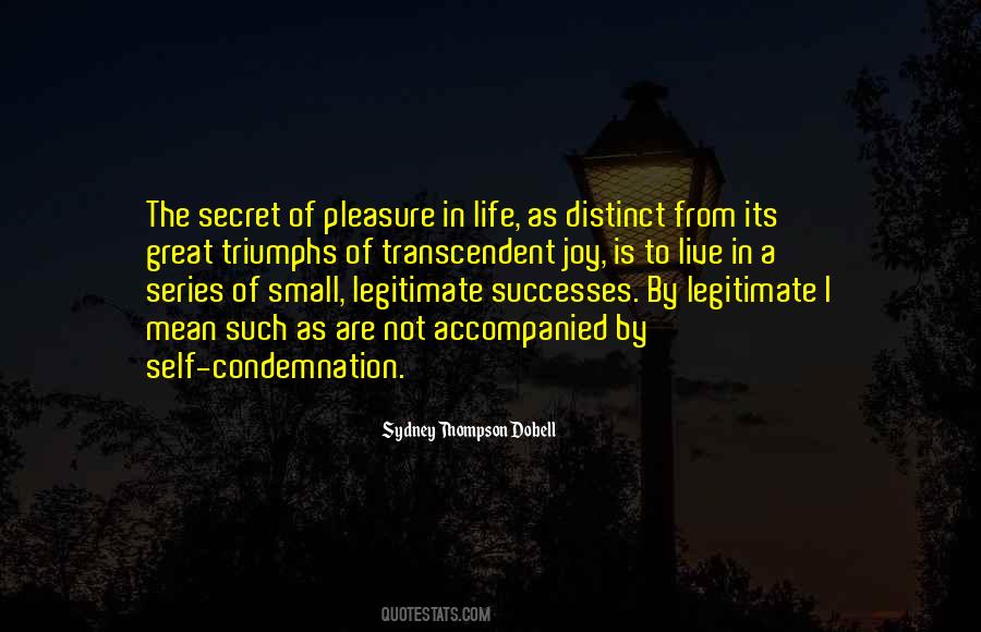Quotes About A Secret Life #288905