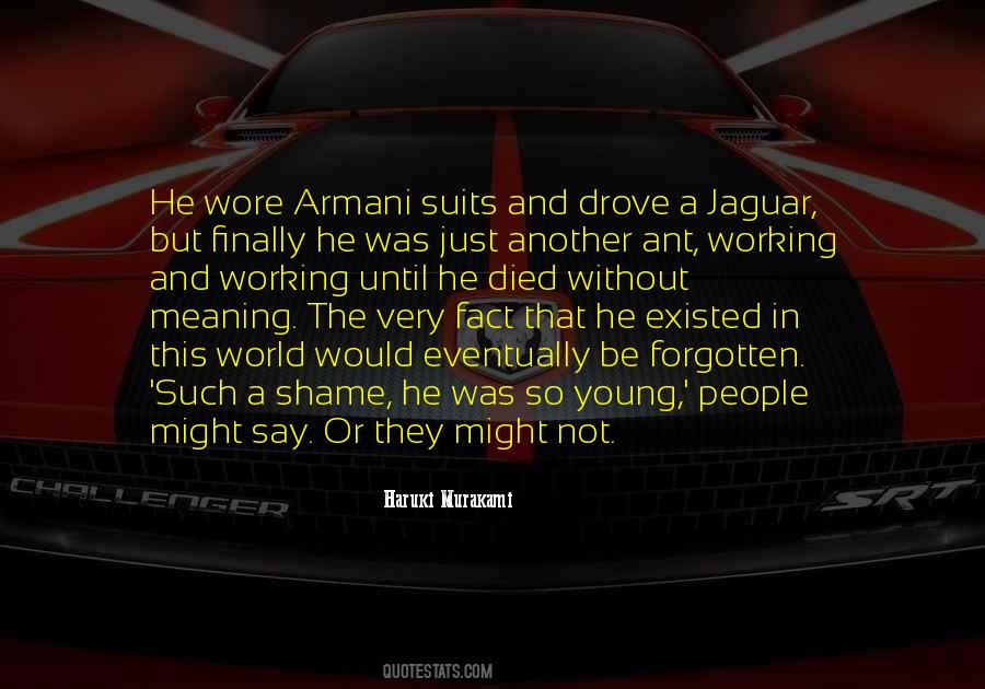 Quotes About Armani #155440