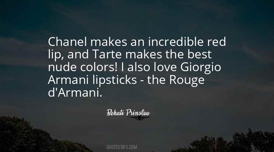 Quotes About Armani #1763213