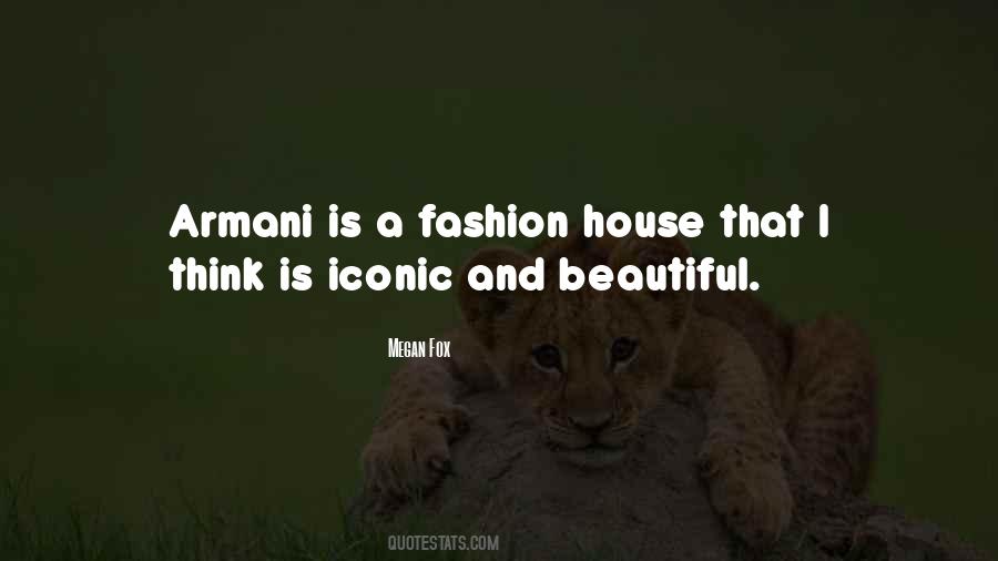 Quotes About Armani #482629