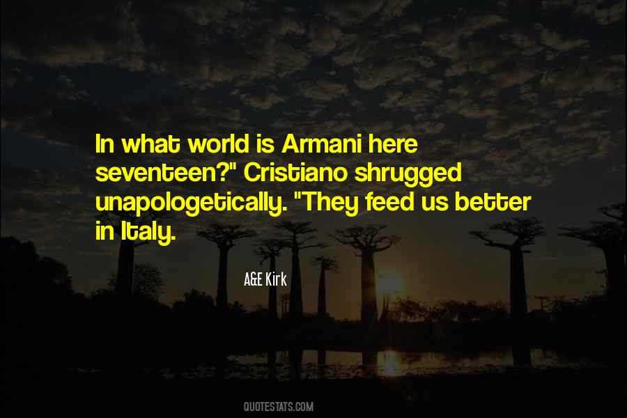 Quotes About Armani #963514