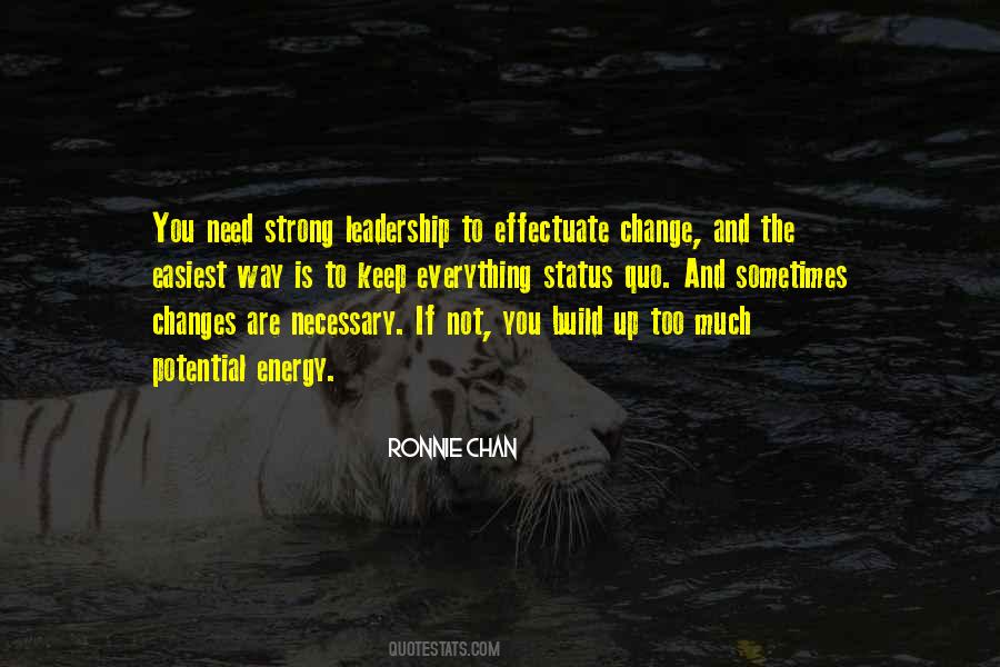 Quotes About Change Is Necessary #121218