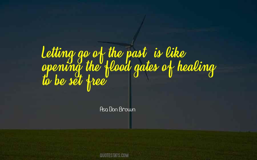 Quotes About Letting Go Of The Past #244688