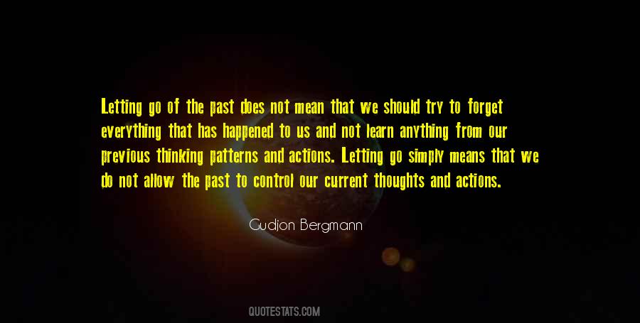 Quotes About Letting Go Of The Past #680272