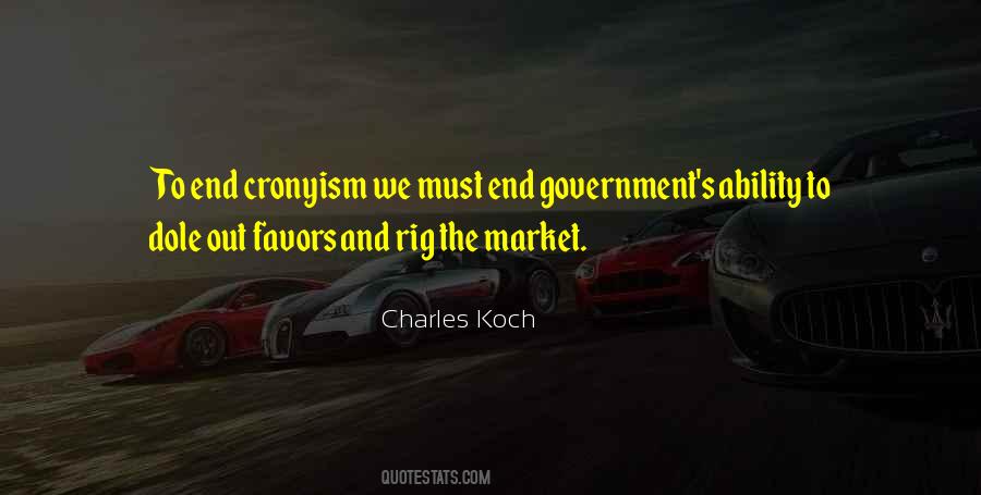 Quotes About Cronyism #999387