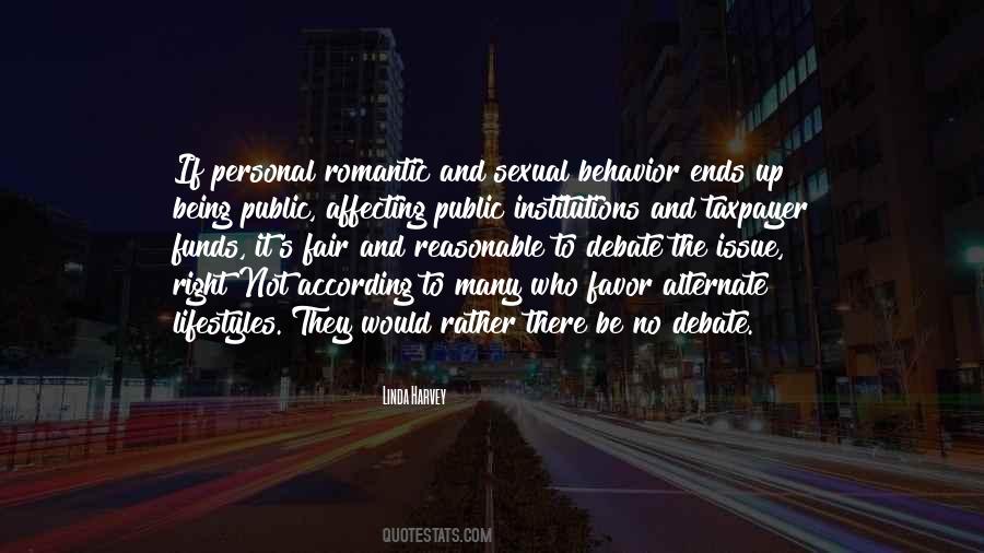 Sexual Behavior Quotes #1219430