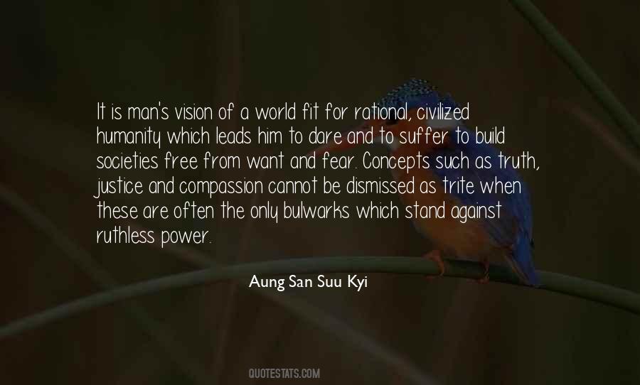 Free From World Quotes #374382
