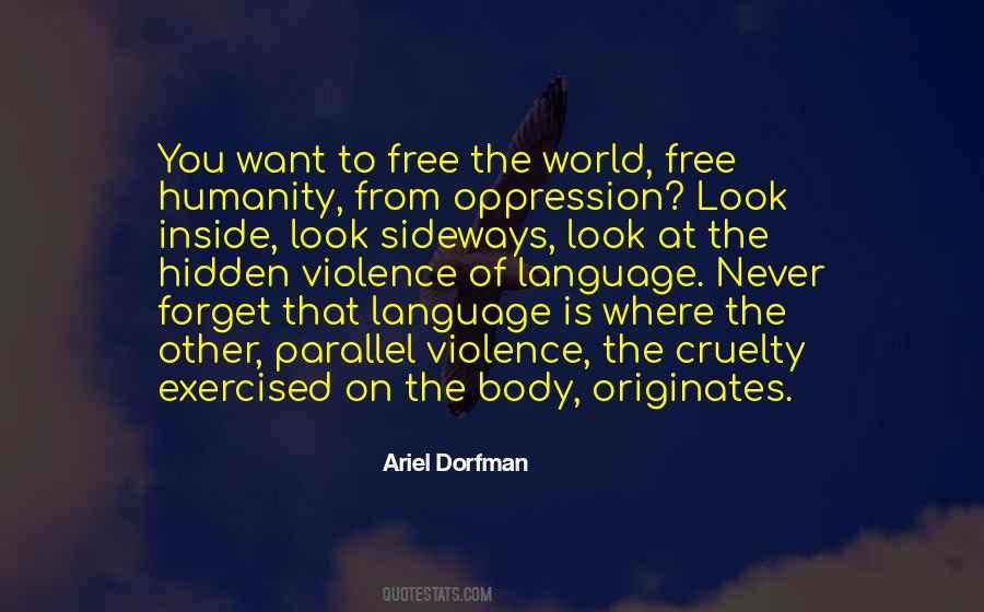 Free From World Quotes #697567