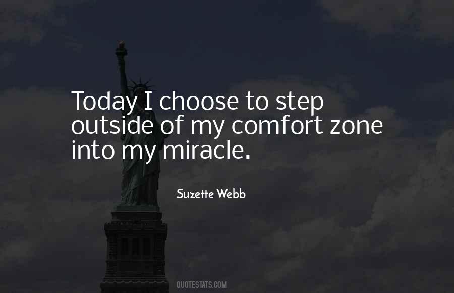 Quotes About Going Outside Comfort Zone #18822