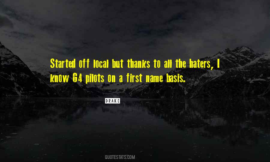 Quotes About Pilots #106285 Quotes About Pilots #106285