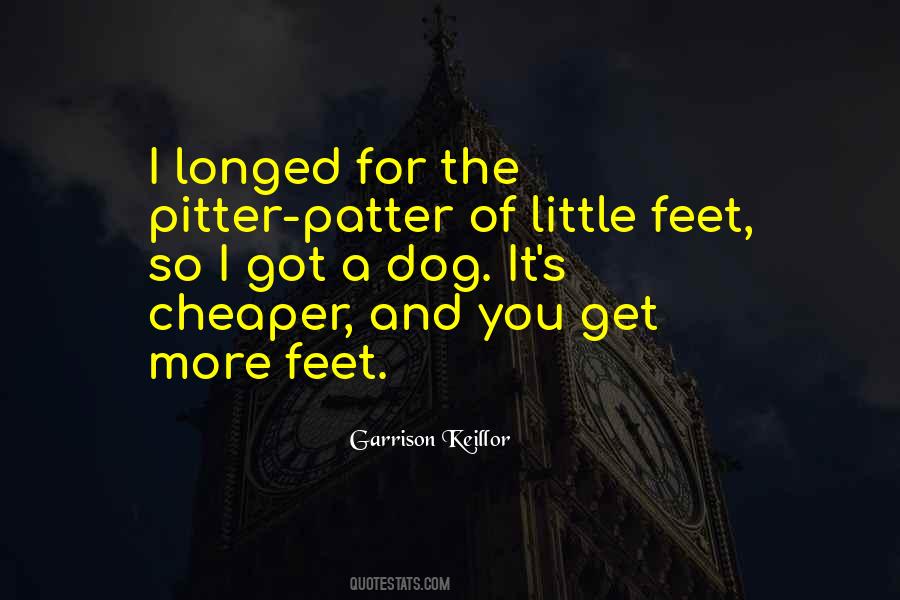 Quotes About Little Feet #324319