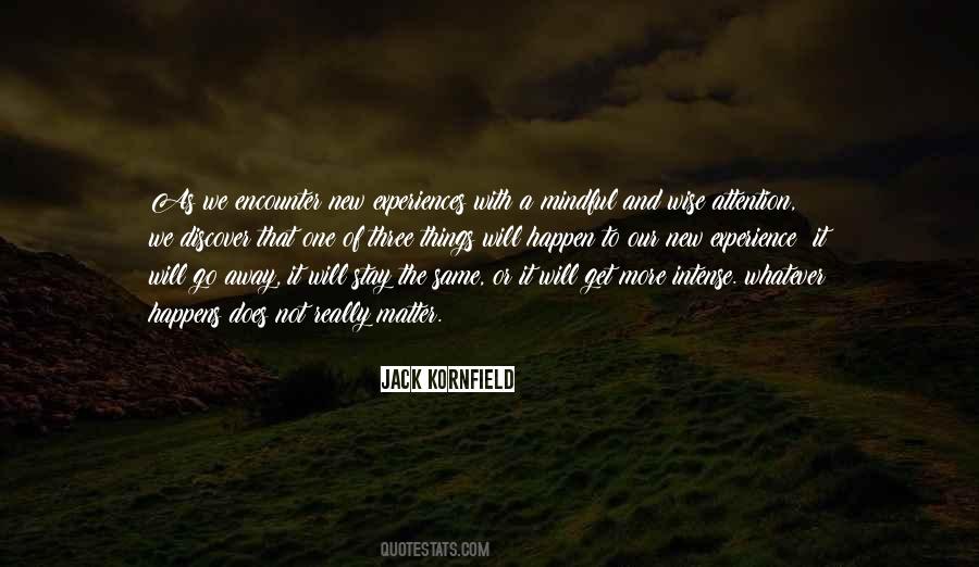 Quotes About Things That Really Matter #806640
