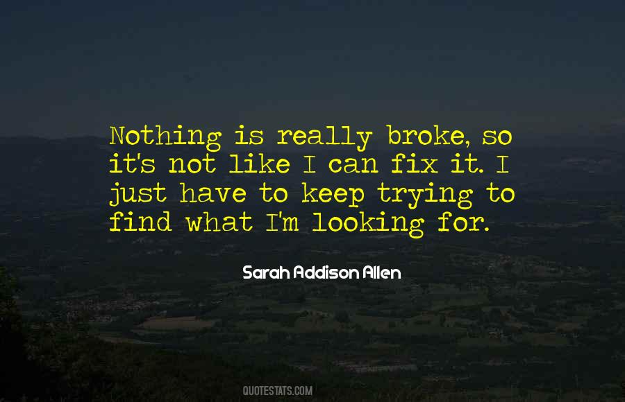 Quotes About Keep Trying #1709951