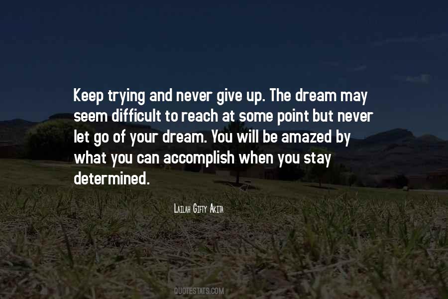 Quotes About Keep Trying #945638